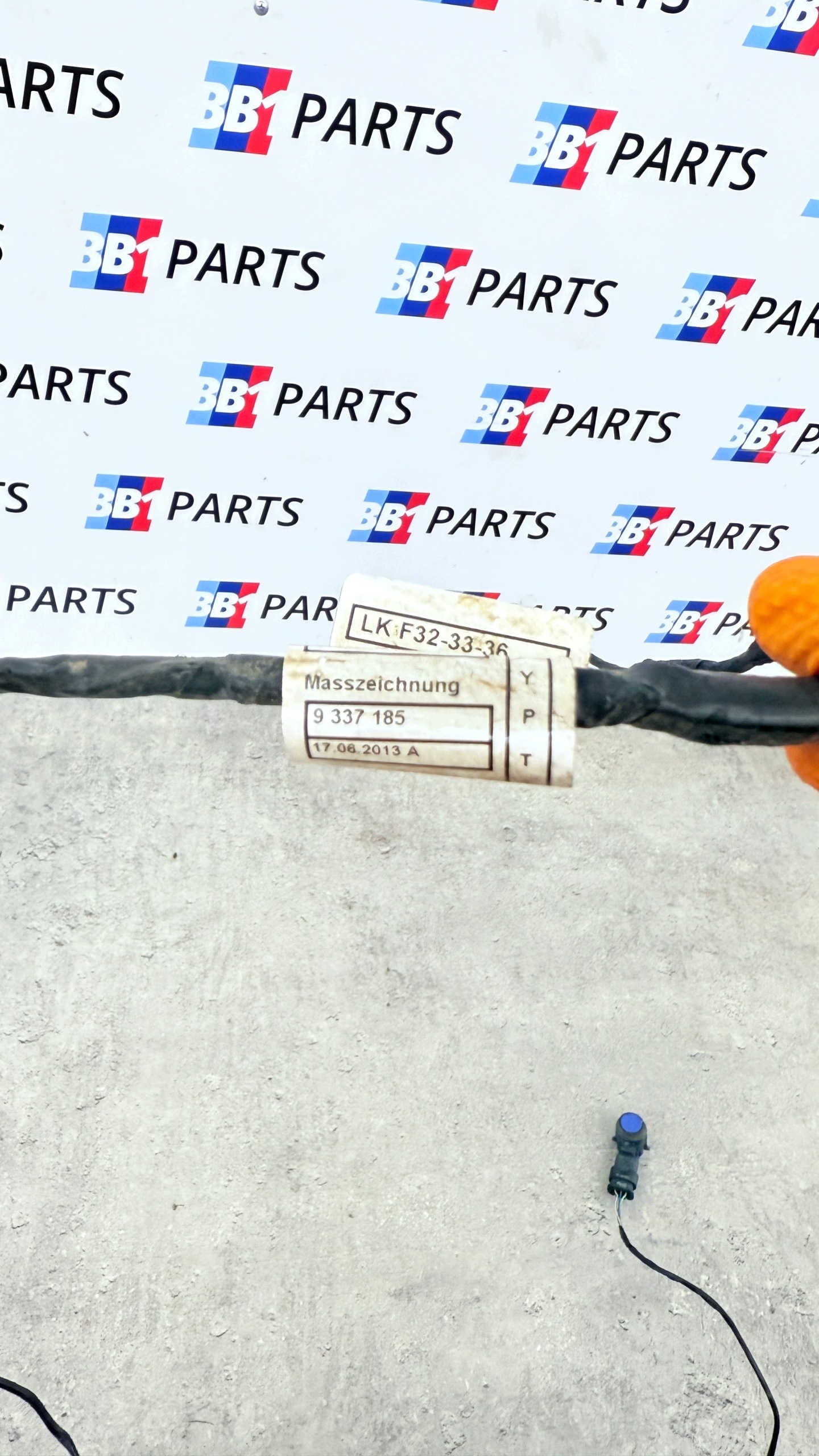 BMW F30 bundle wiring PDC front front B39 ESTORILBLAU KPL 9337191