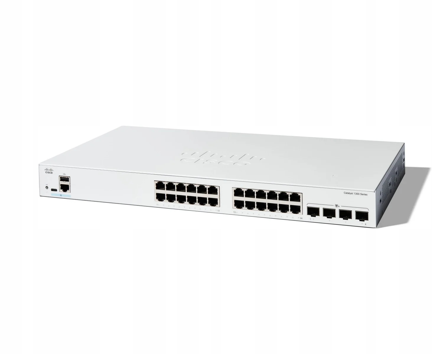 Cisco C1300-24T-4X sieťové pripojenie Spravované L2/L3 Gigabit Ethernet (10/100
