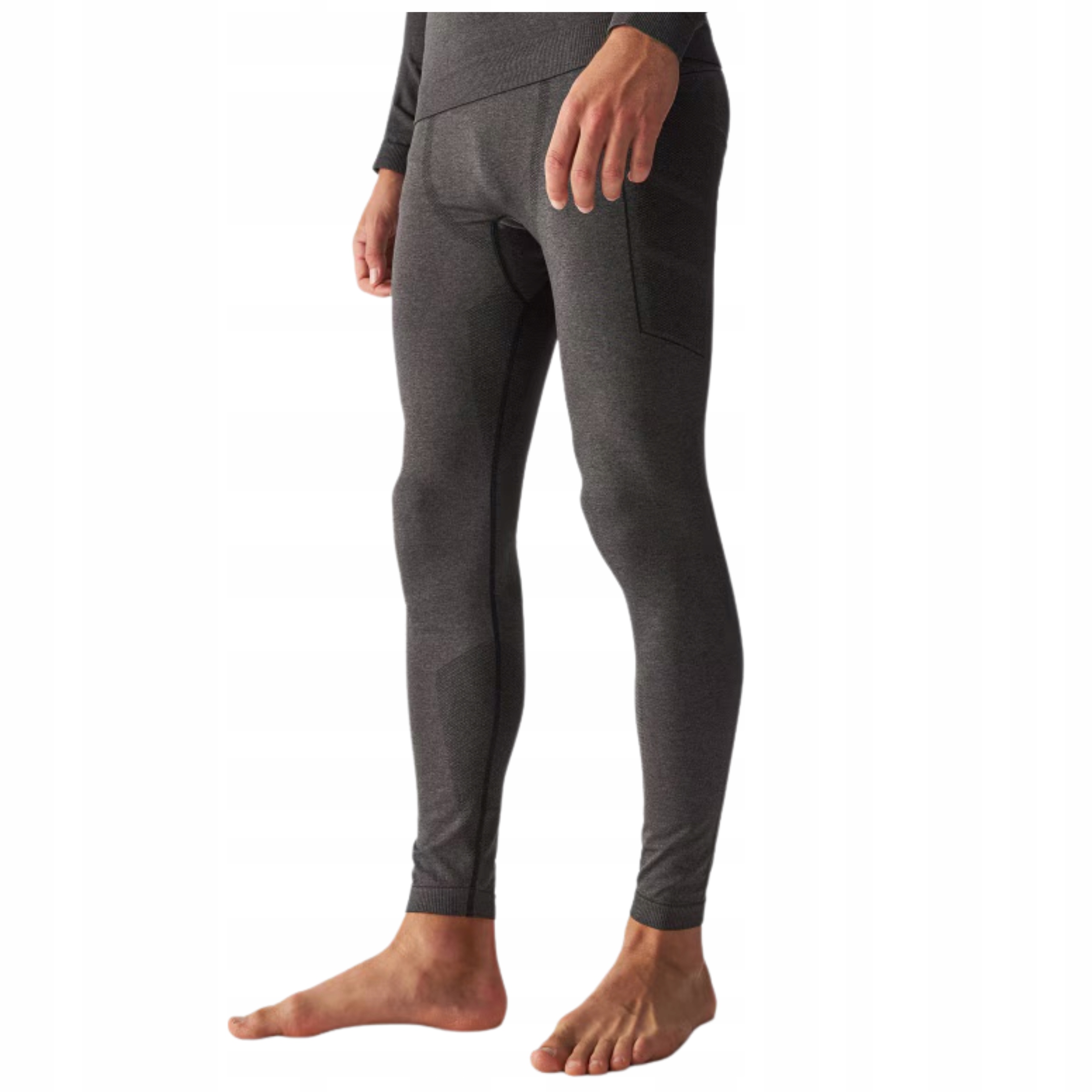 Męskie Legginsy Bezszwowe Termoaktywne 4F Pierwsza Warstwa Dół XXL/3XL