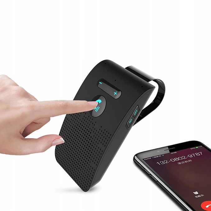 Zestaw głośnomówiący Phoneo do auta samochodu multipoint