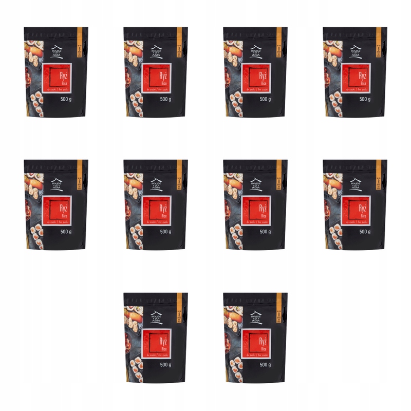 House Of Asia ryż do sushi 500g X10
