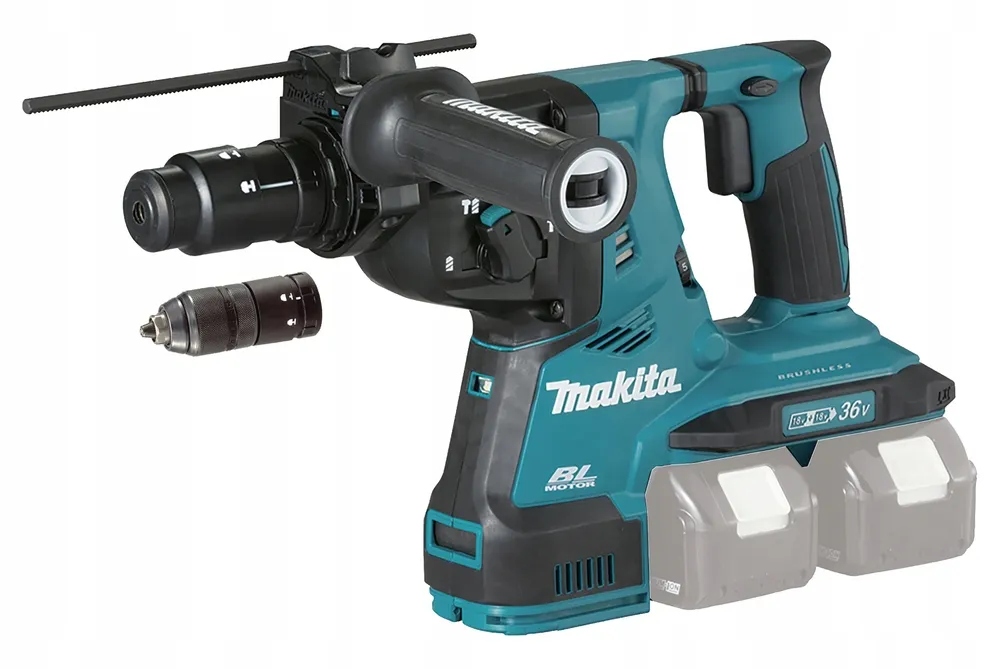 Młot Udarowy Obrotowy Z Podkuwaniem Akumulator. 2*18V 0*AH DHR283ZU Makita