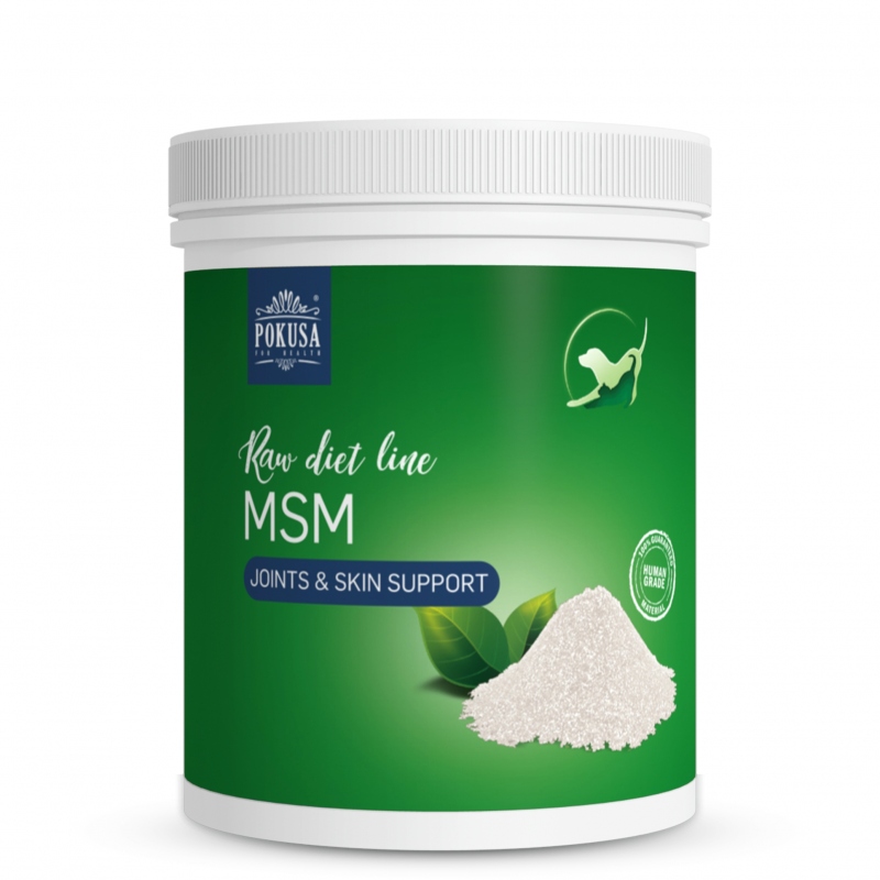 Pokusa Msm 1000g w proszku dla psa i kota