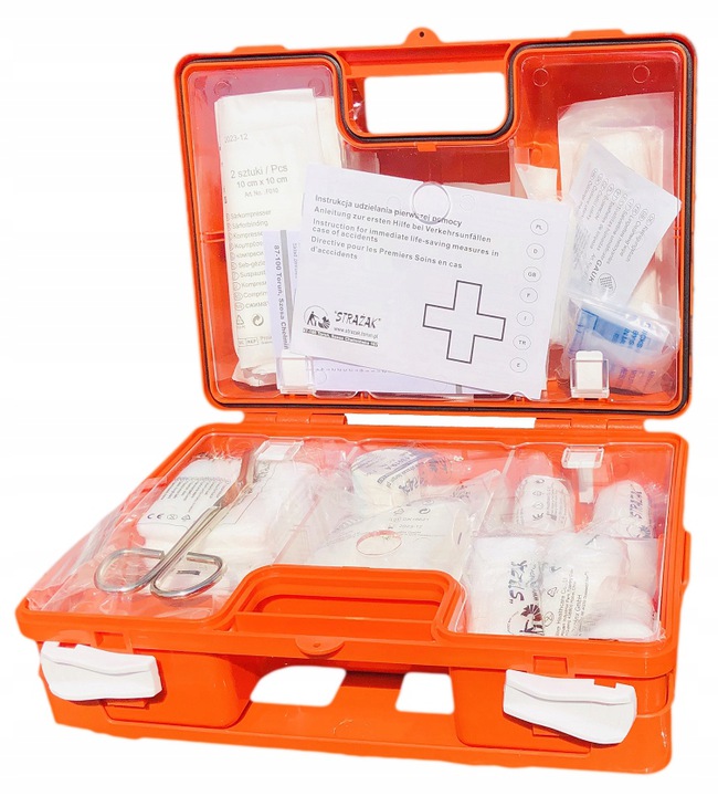 APTECZKA PIERWSZEJ POMOCY ZAKŁADOWA PRZENOŚNA PRZEMYSŁOWA BIUROWA K10 Kod producenta Apteczka