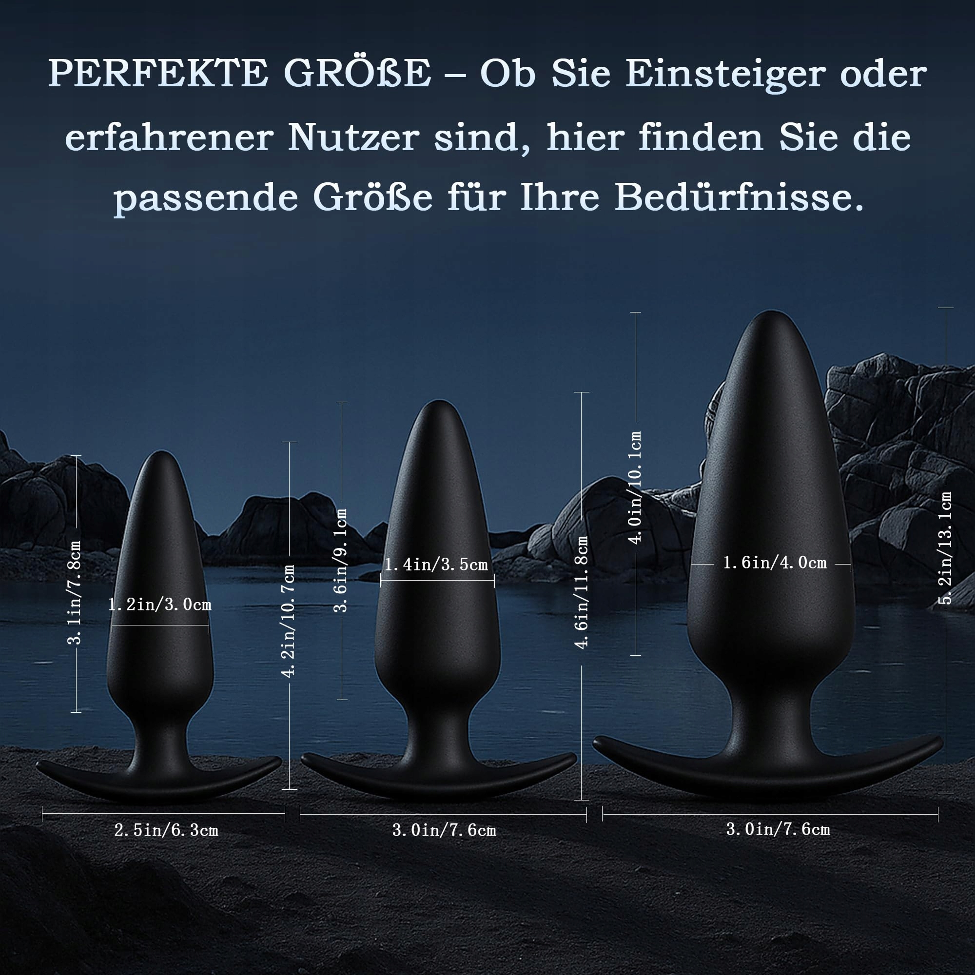 CHICLSQ Zdalnie Sterowany Wibrator Anus Dildo Plug 10 Trybów — miniatura 7