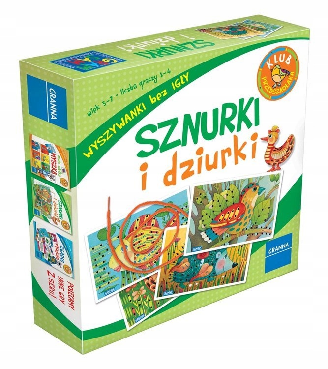 

Granna Gra Sznurki I Dziurki Wyszywanki Bez Igły