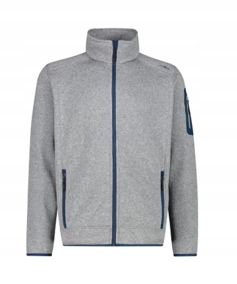 Cmp pánská jarní fleecová bunda šedá velikost 50