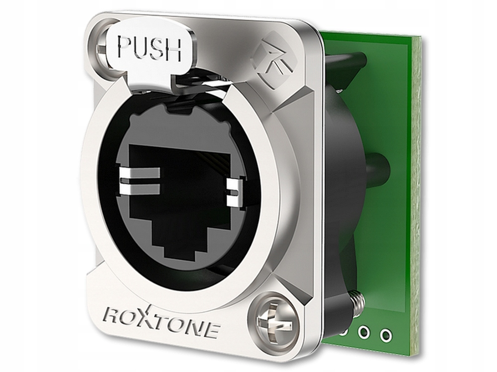 

Złącze Panelowe Ethercon RJ45 Kat 5e Gniazdo RJ45