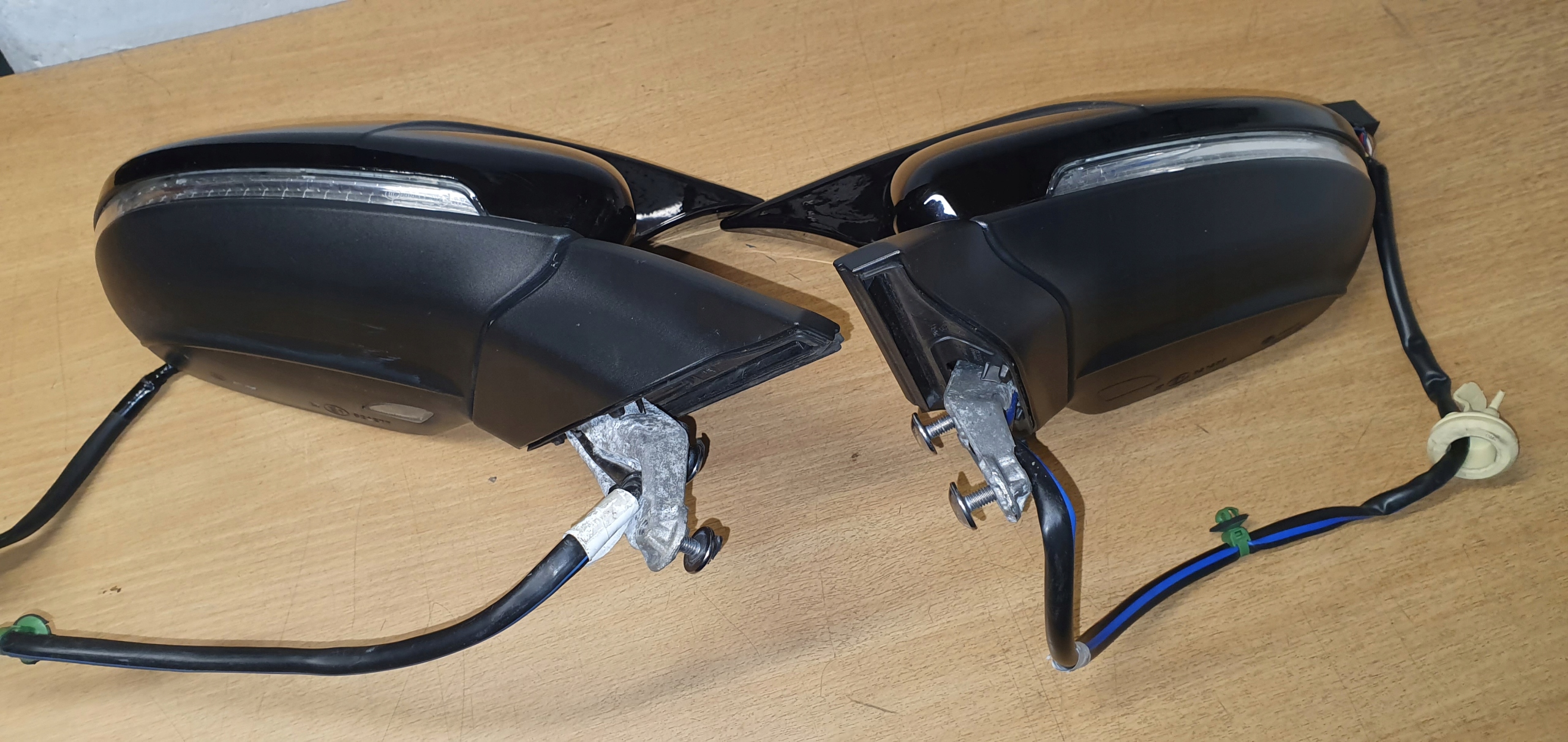 зеркало правое левое GOLF VII рестайлинг GTI 13 пин 6