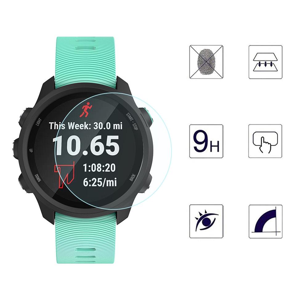 Szkło Ochronne Hartowane 9H 2.5D do Garmin Forerunner 745 Pasuje do modelu Garmin Forerunner 745