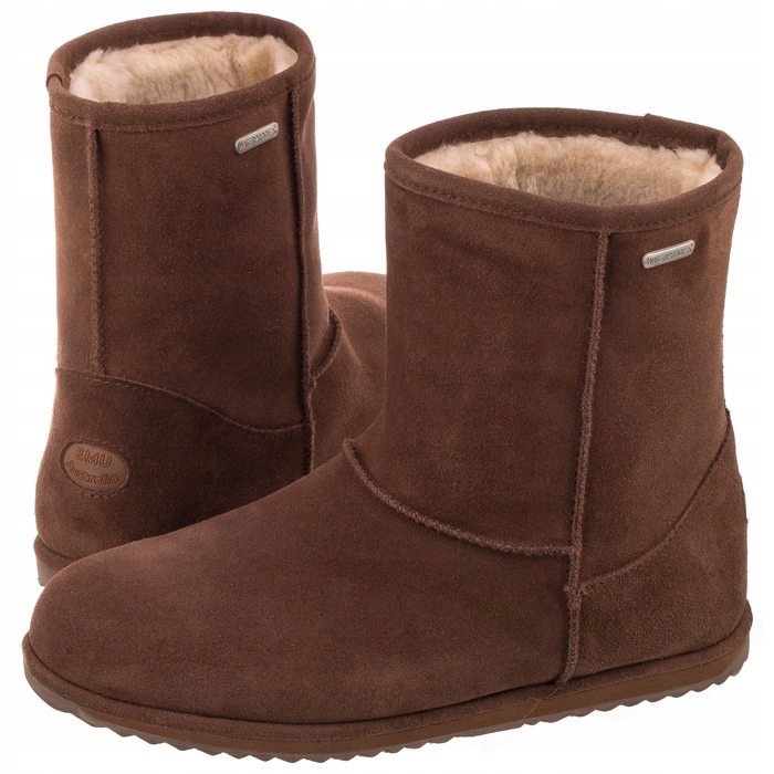 Teplé kozačky Emu Austrálie Brumby Lo Teens Oak T10773 Hnědé