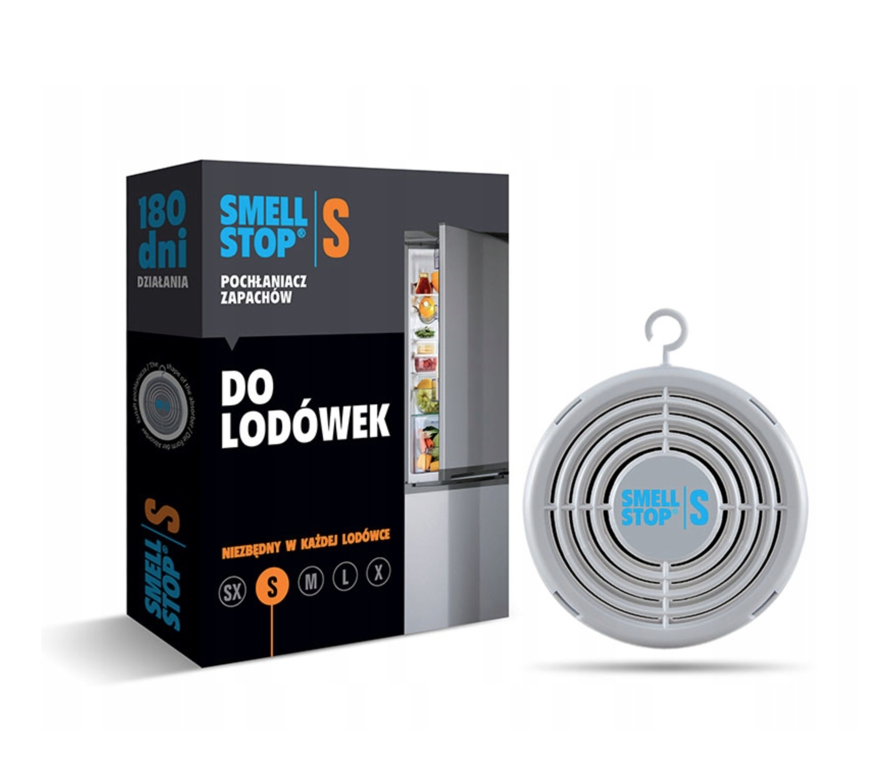 POCHŁANIACZ ZAPACHÓW DO LODÓWEK OCZYSZCZACZ x5 Model L
