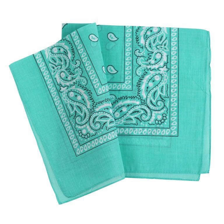 

Bandamka Bandana Chustka Apaszka Miętowa Zieleń