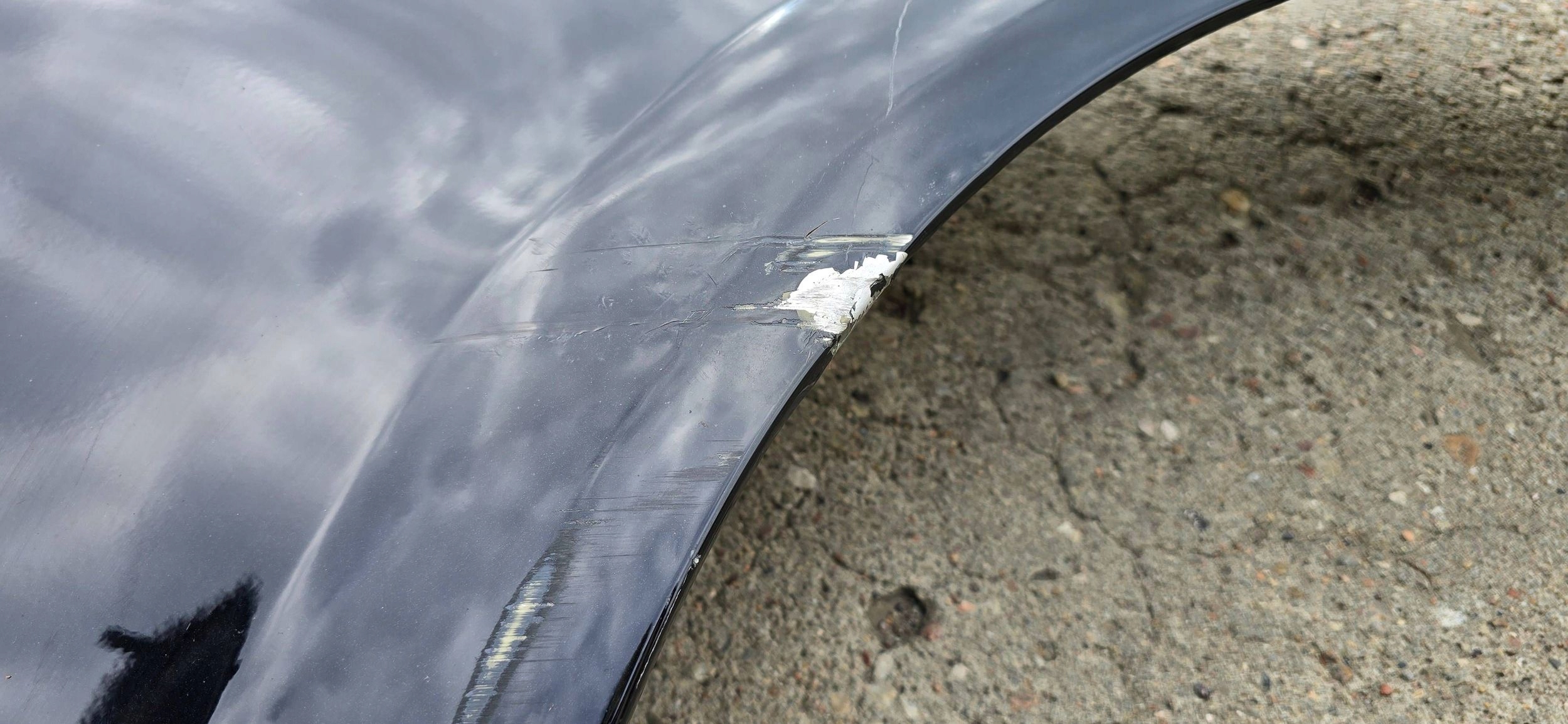 Mercedes-Benz EQC a293 w293 front side right fender front right