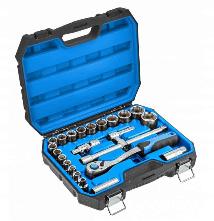 

Hogert HT1R410 Zestaw narzędzi 1/2'' 24 szt.