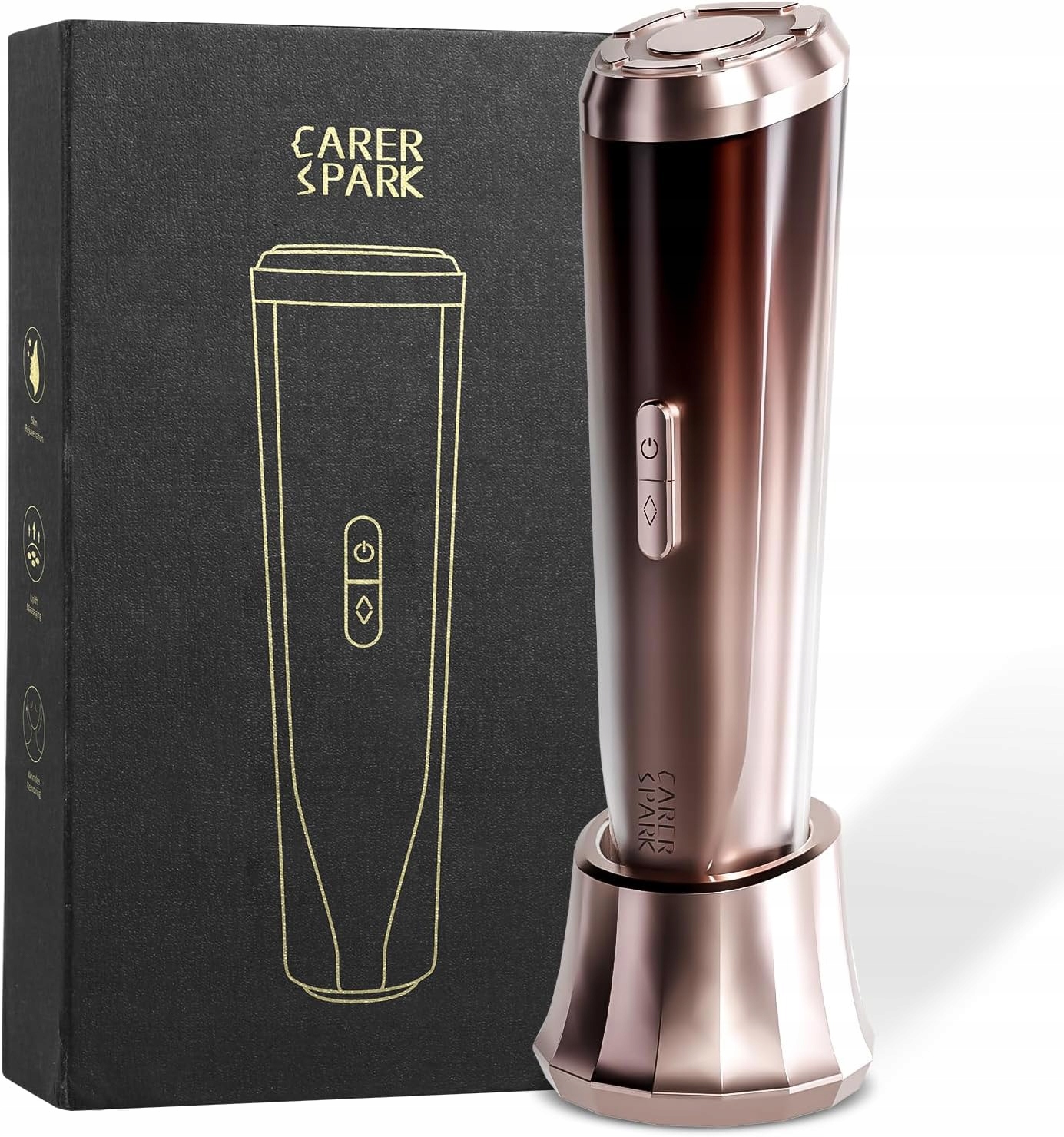 Masážní Přístroj na obličej Carer Spark s rádiovými vlnami proti stárnutí Popis!!!
