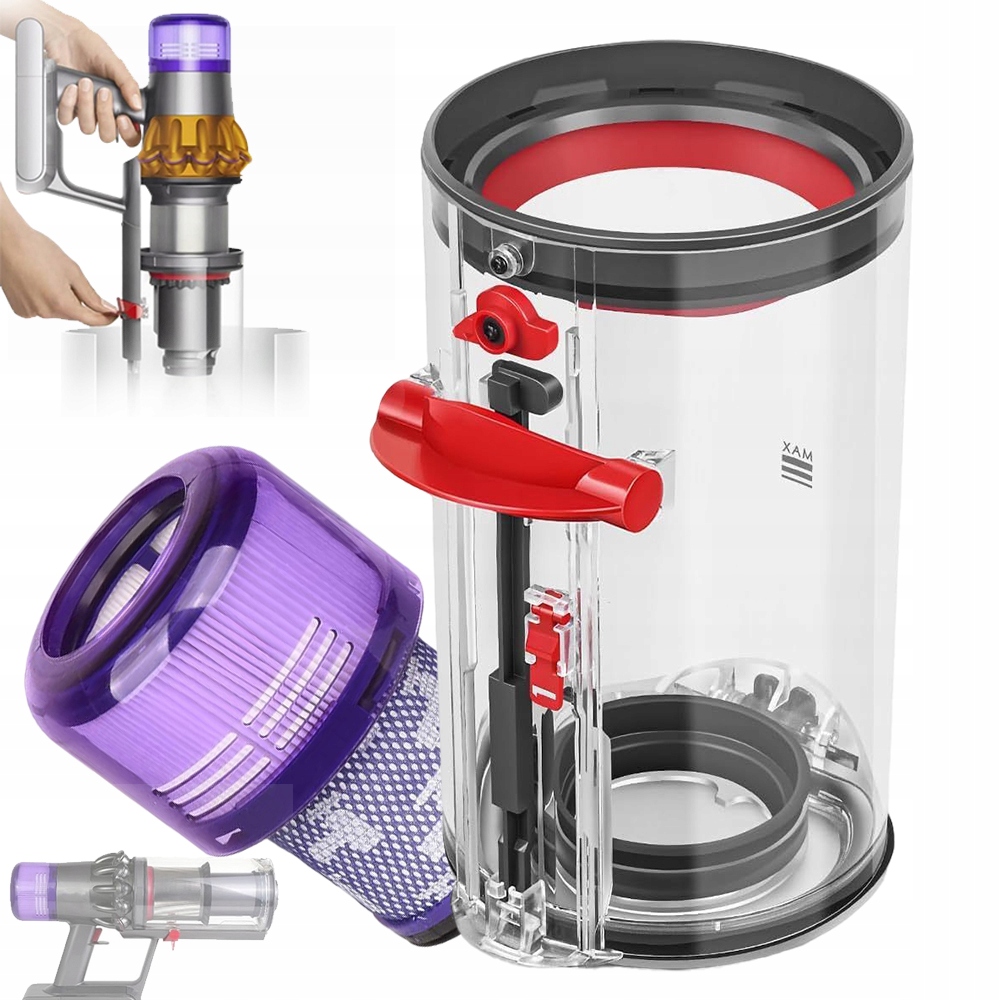 Nádrž Na Prach S Dobrými Těsnicími Vlastnostmi A Hepa Filtrem