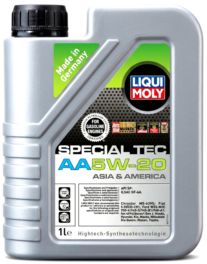 Olej Silnikowy Liqui Moly Aa 5W20 Special Tec 1L Toyota Honda Ford Chrysler