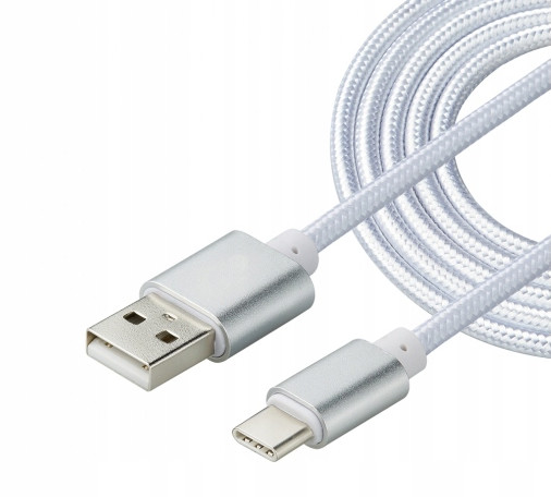 

Kabel Usb typ C szybkie ładowanie 2 metry nylon