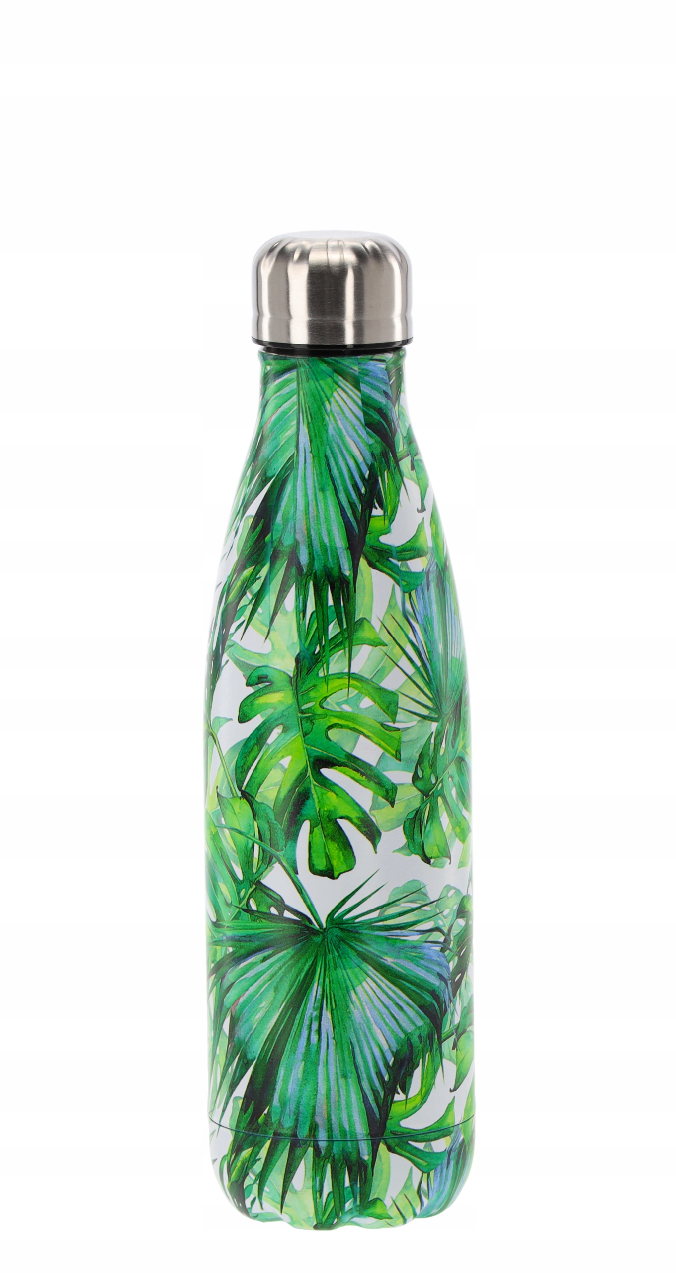 Butelka termiczna bidon na wodę herbatę kawę 0,5 l Kwiaty Monstera