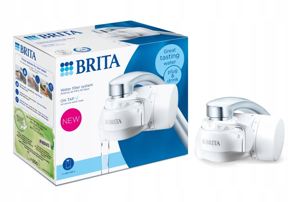 Brita Ontap V System Cu CE2 systemy filtrujący wodę nakranowy na kran