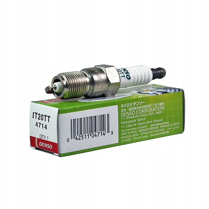 4 x Świece Zapłonowe IRYDOWE Denso IT20TT LPG CNG Stan opakowania oryginalne