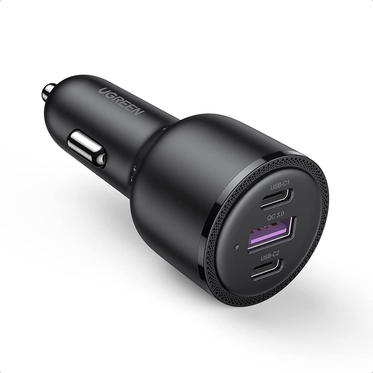 

Ugreen Ładowarka Samochodowa 2x Usb-c 69W Usb 5A