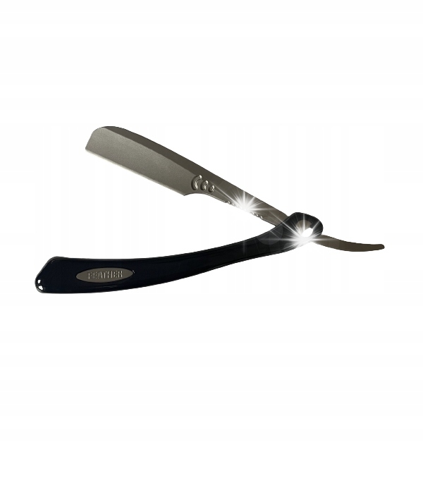 Břitva shavette Feather Professional Artist Club Black Acsr-rb černá