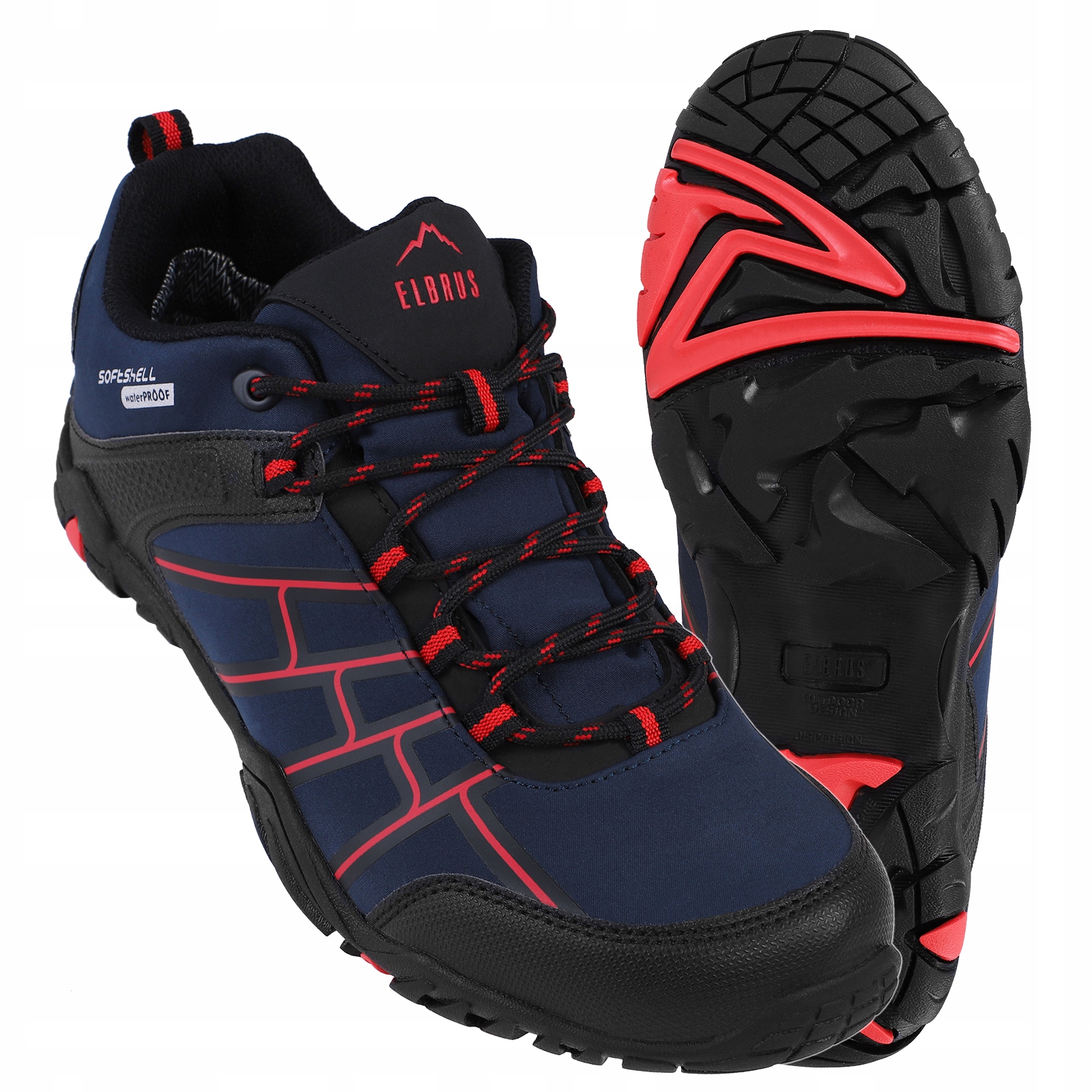 

Elbrus Buty Męskie Trekkingowe Wodoodporne Rimley