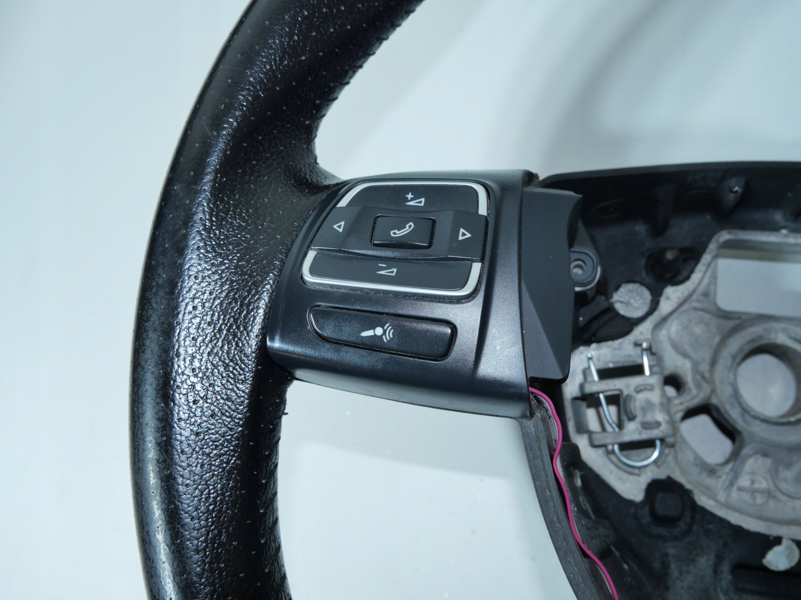 steering wheel, leather VW SEAT ALHAMBRA with shifting 7N5419091A