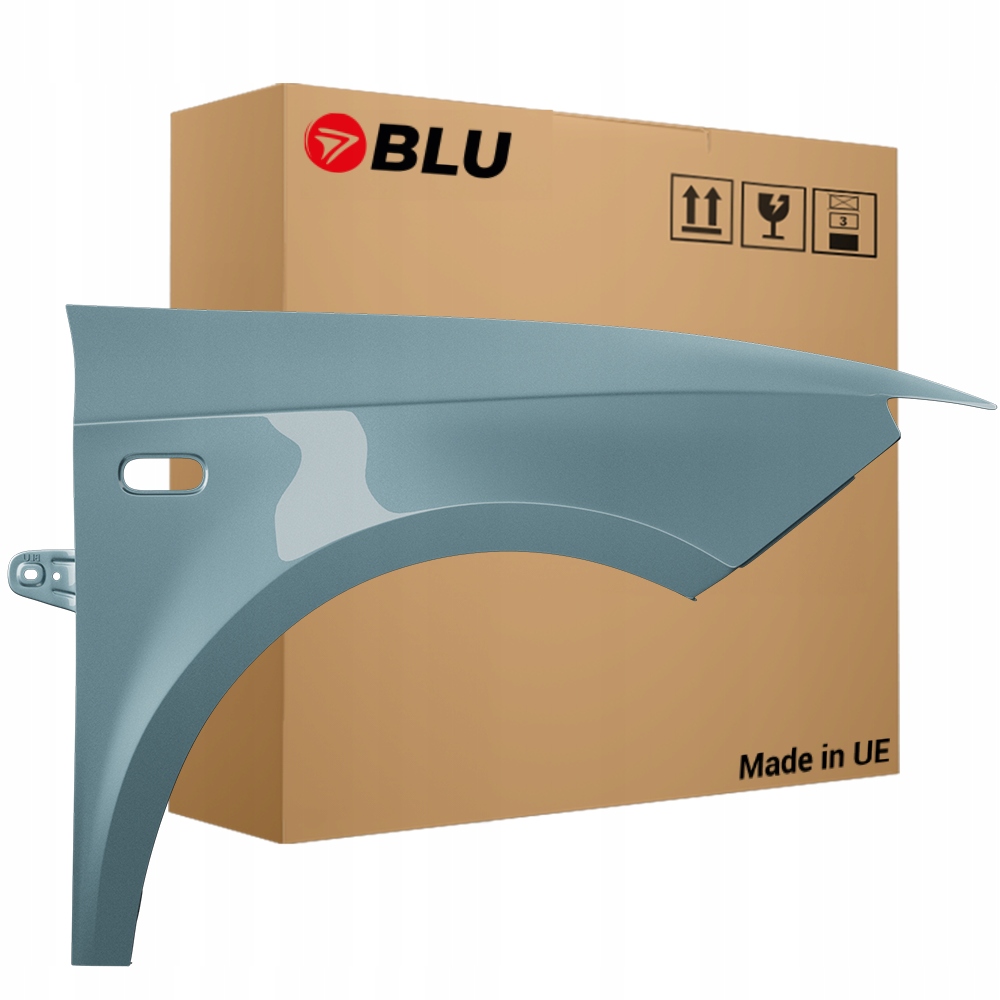 Blatník Blu Seat Ibiza IV 4 6J LW5T pravý modrý 08-17 přední pozink