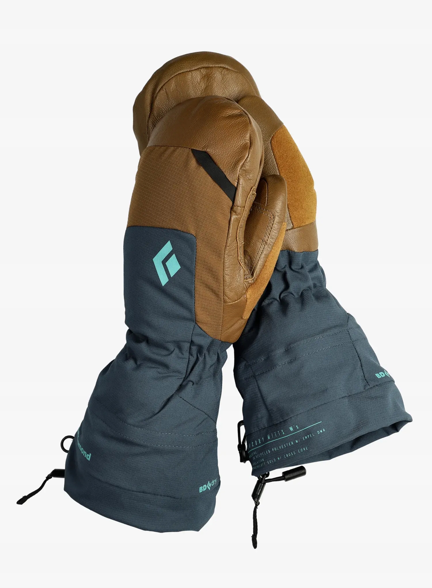 Dámské rukavice Black Diamond Mercury Mitts azurite/azurite M