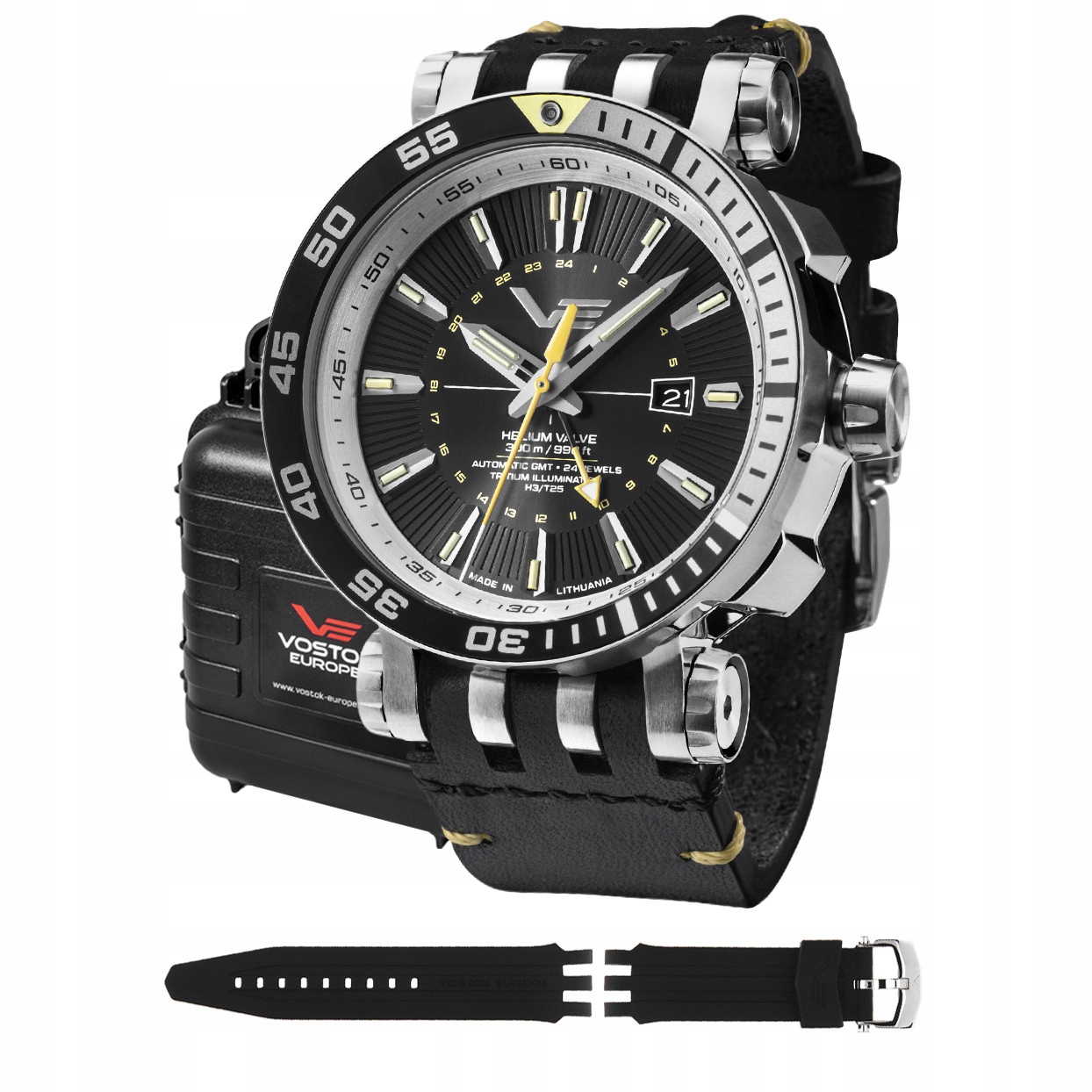 Pánské Hodinky Vostok Europe NH34-575A718 černé