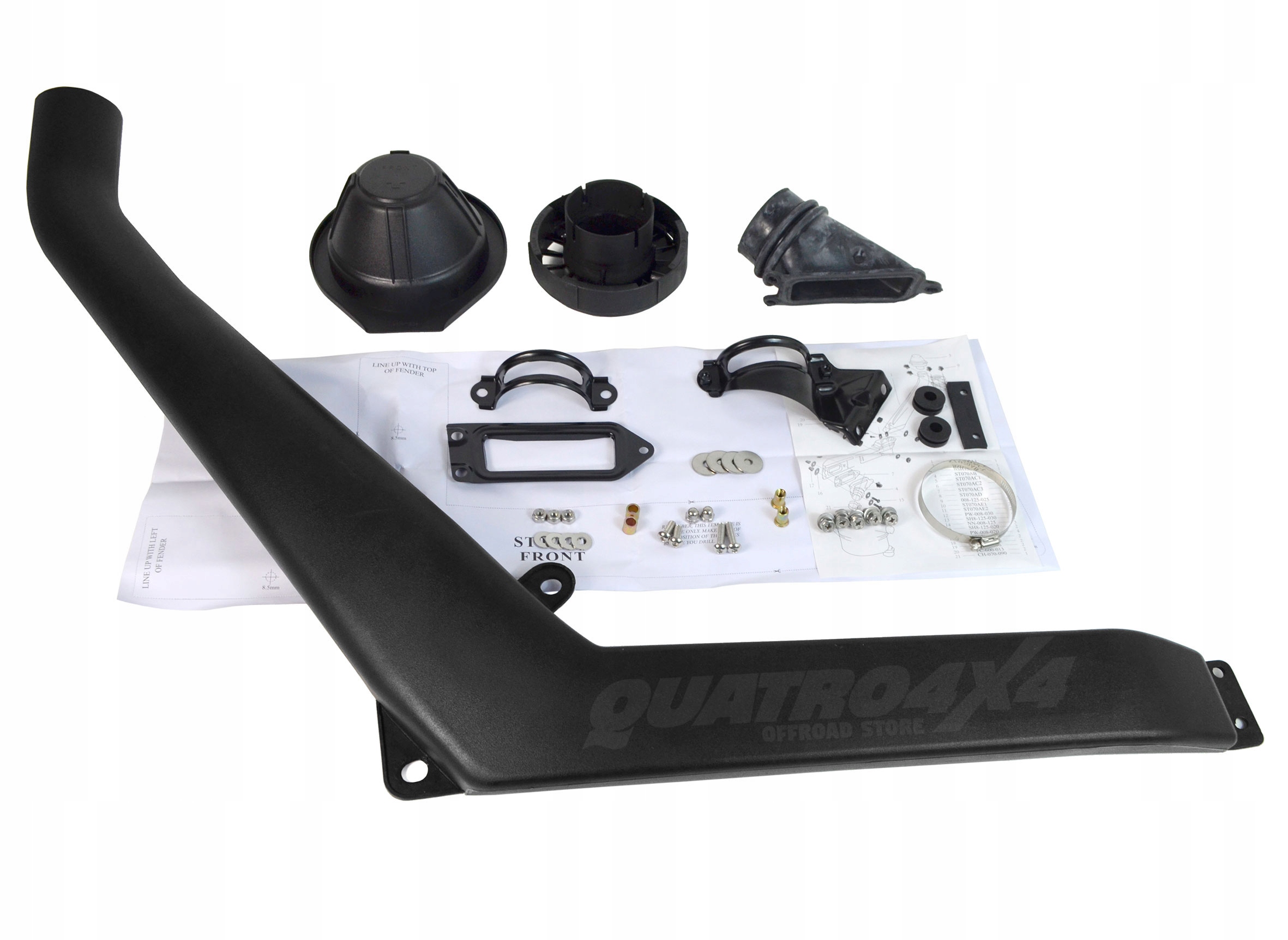 Toyota Land Cruiser 70 71 73 75 78 79 (1985-2007) Šnorchel Prívod Vzduchu