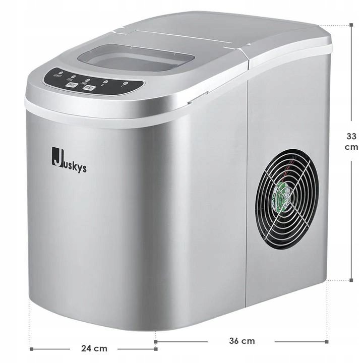 Kostkarka do lodu IcyCube Pojemność zbiornika na wodę 2.4 l