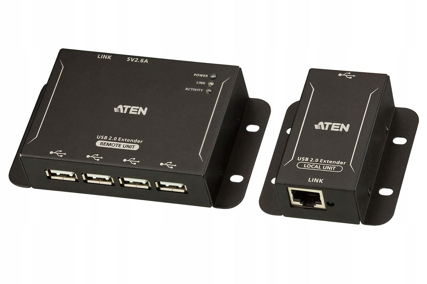 Aten Prodlužovací adaptér 4x Usb 2.0 přes Tp (RJ45), max. 50m (UCE3250)
