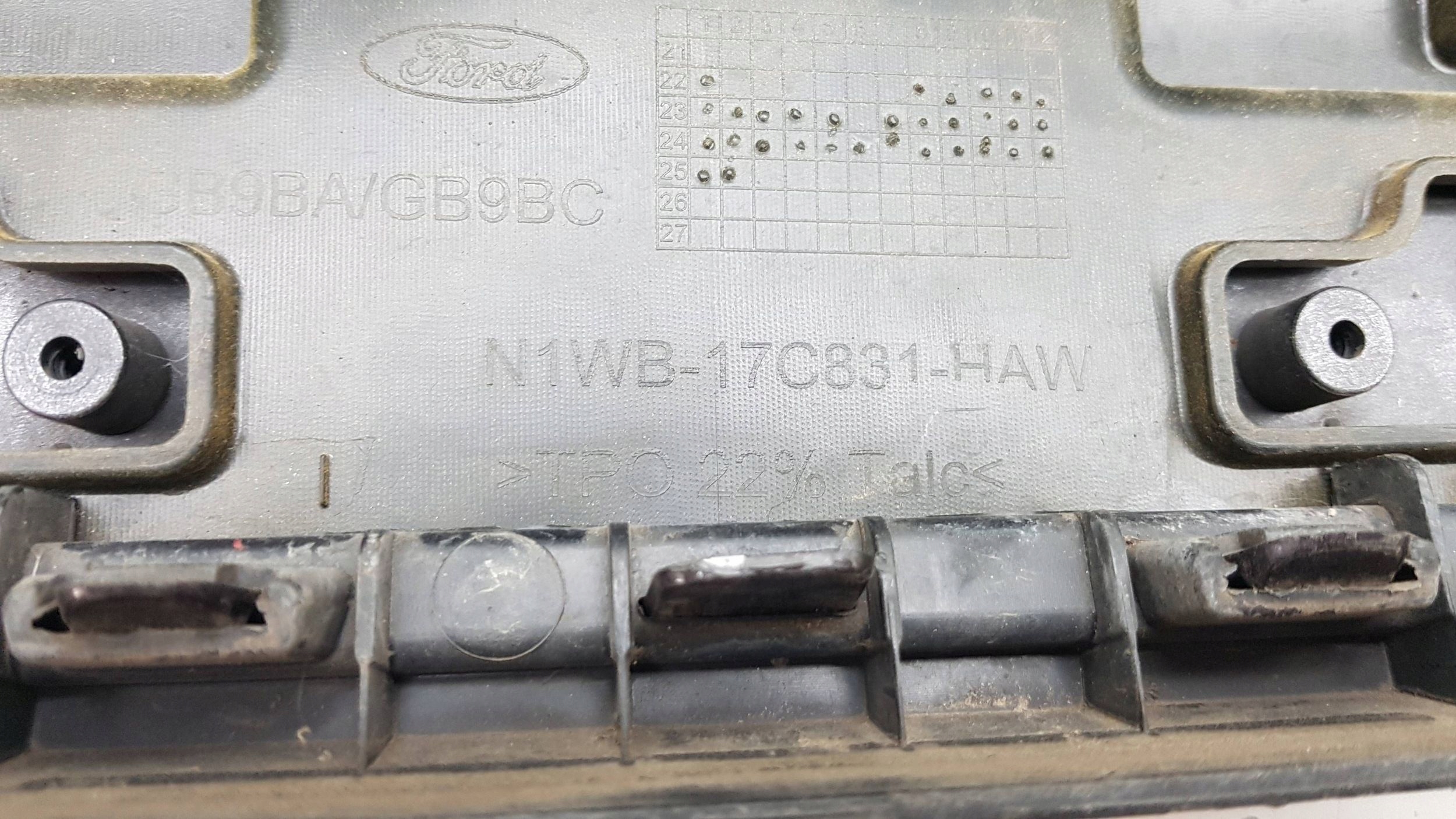 FORD RANGER WILDTRAK 2022 - bumper front N1WB-17C831C-HAW