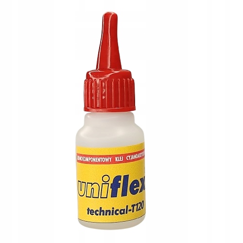 Klej Uniflex Szybkoschnący jednosekundowy elastyczny 20 g technical-T120