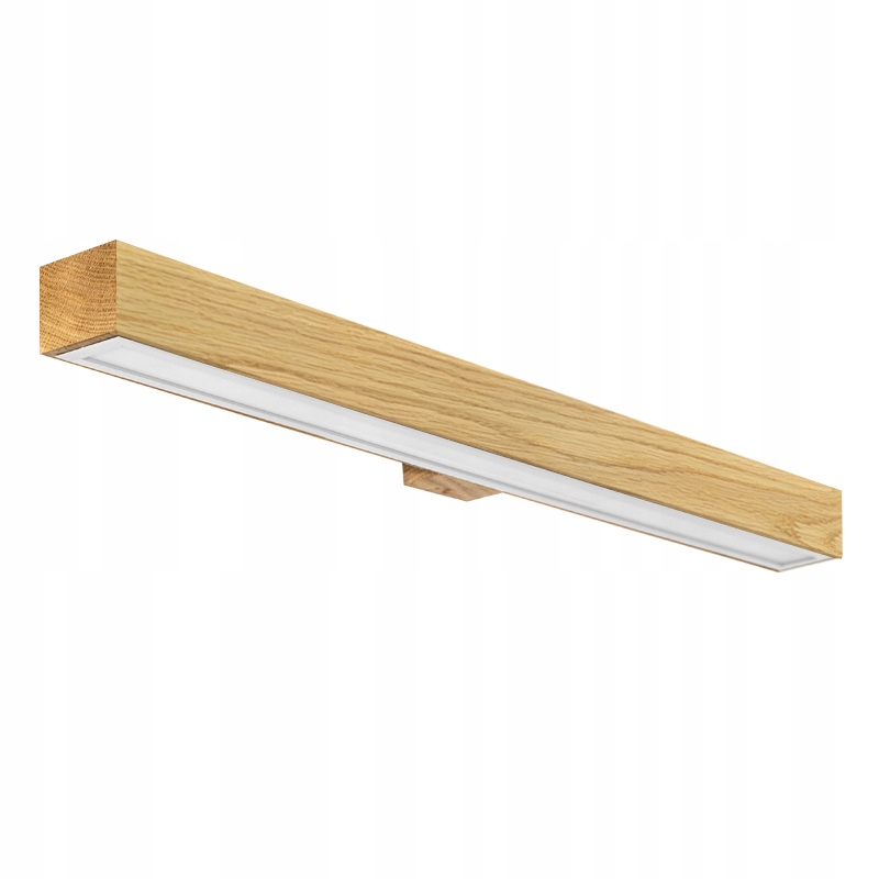 Kinkiet Nástěnná Led lampa Dubová Slim 90 CM Nástěnná Nad Zrcadlo 36W 4000K