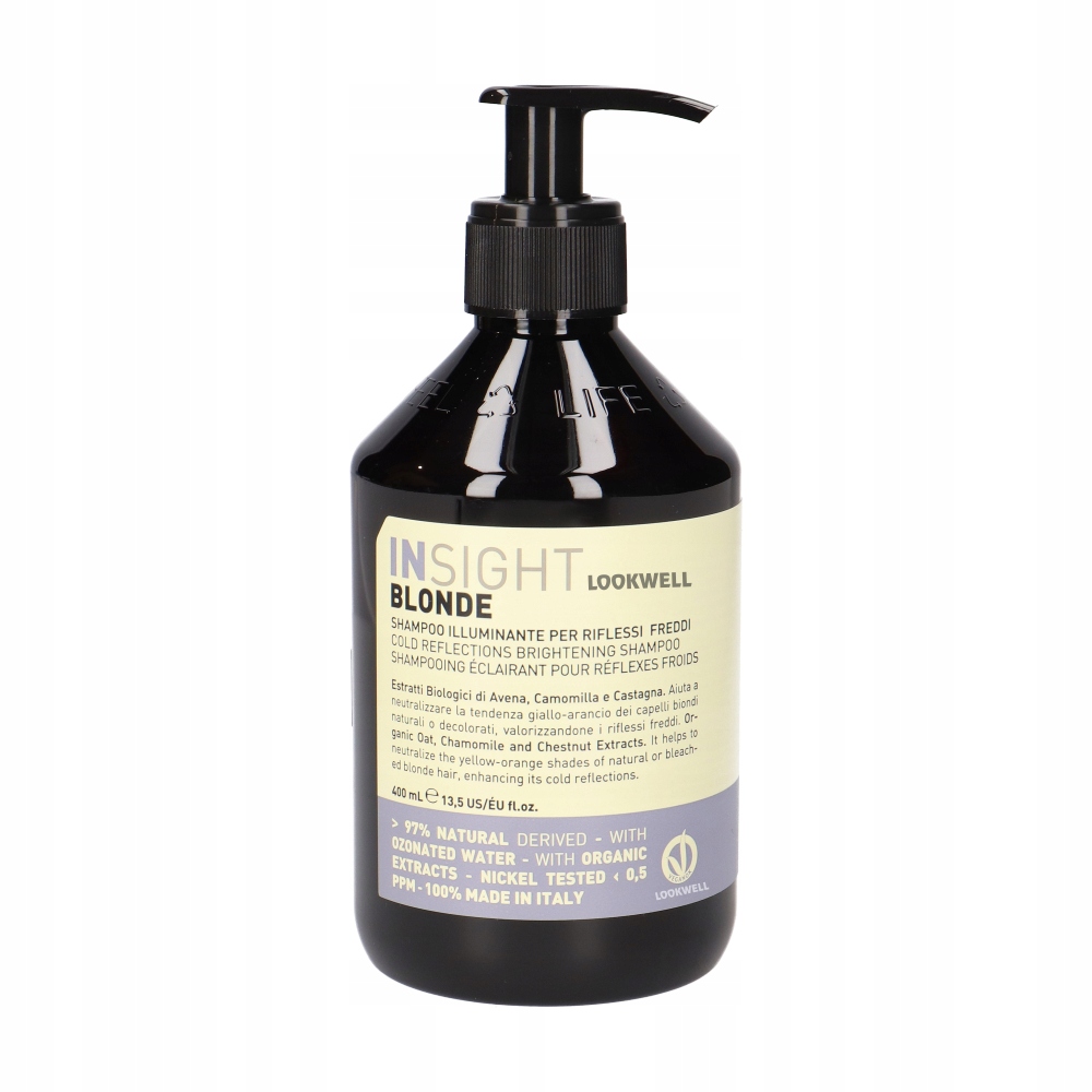 INSIGHT Blonde Cold Reflections Szampon 400ml