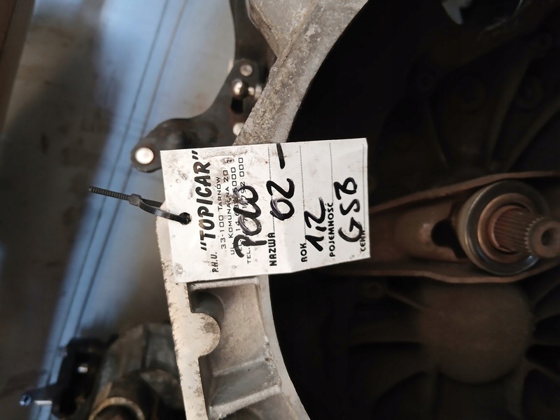boîte vitesse VW POLO 02- 1.2 12V GSB