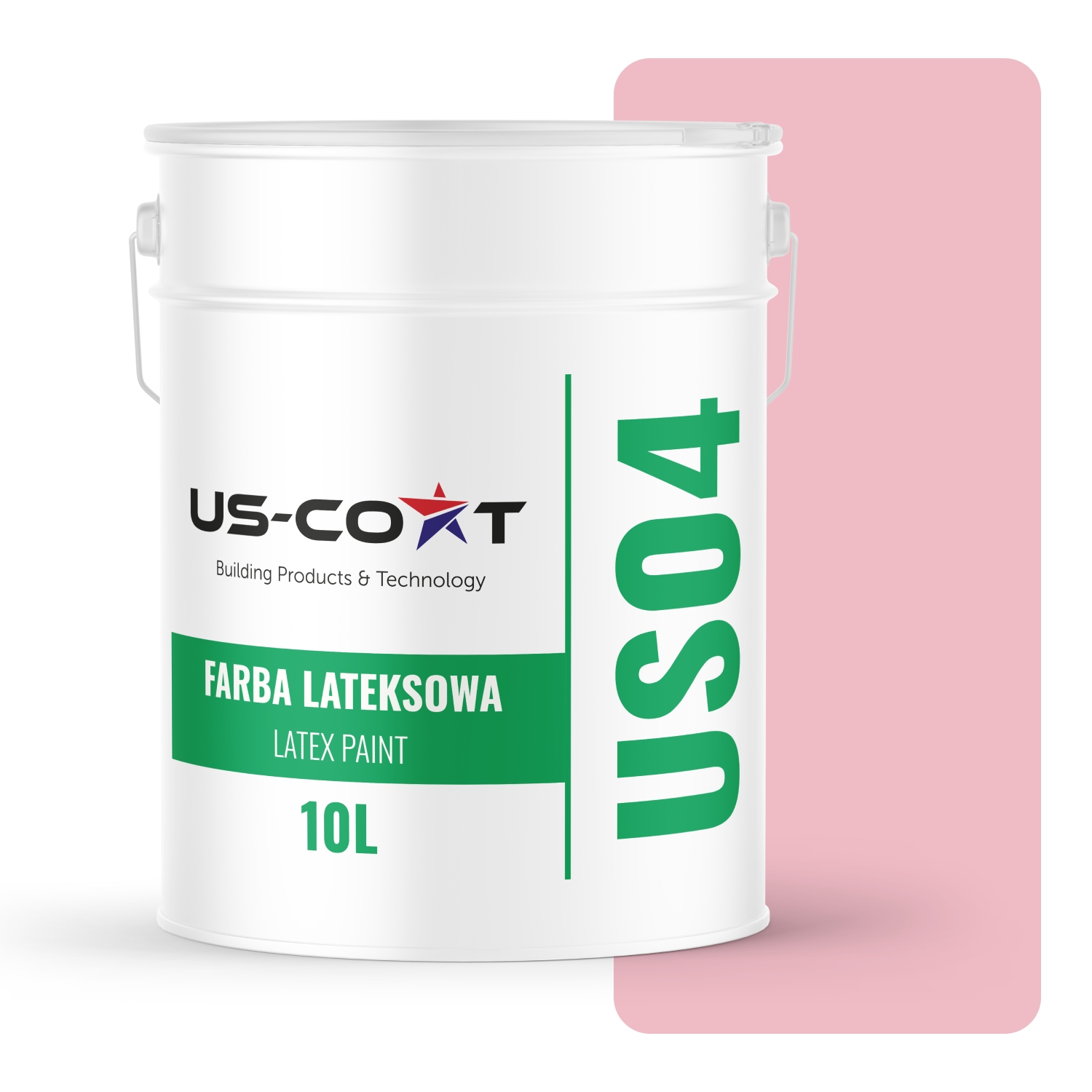 Latexová Farba Na Stenu Farba Ružová Svetlá H3657 10L Matná Na Steny Stropov