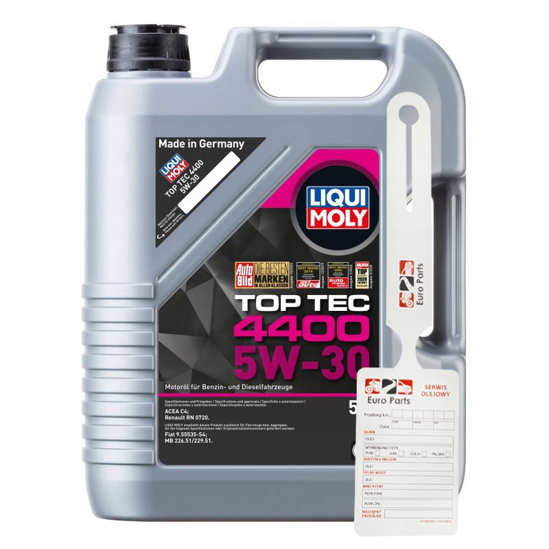 

Liqui Moly Top Tec 4400 5W30 5L Olej Syntetyczny