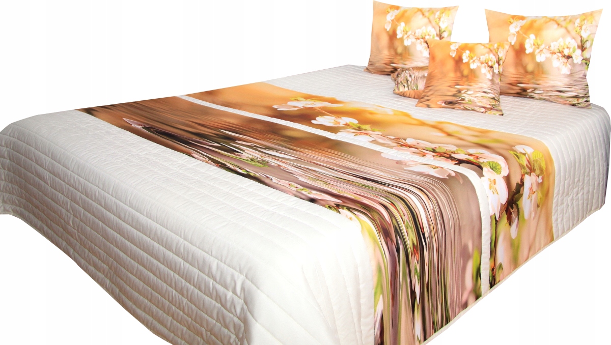 Prošívaný Přehoz 220x240 Na Postel 3D Elegantní