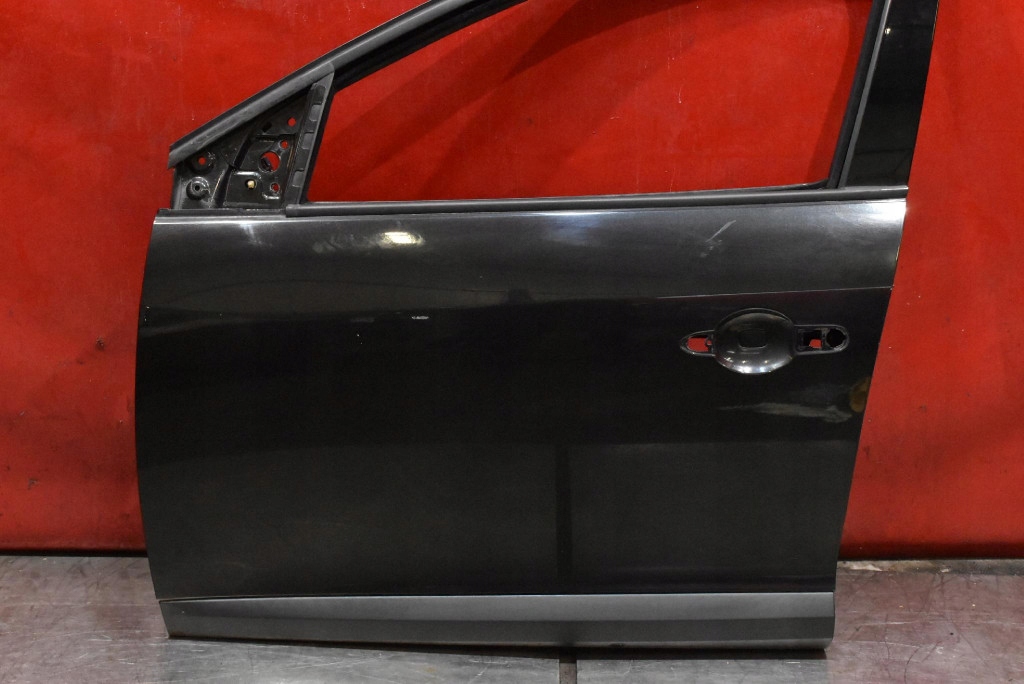 door left front front black, RENAULT MEGANE 3 III 5D HB 08-14