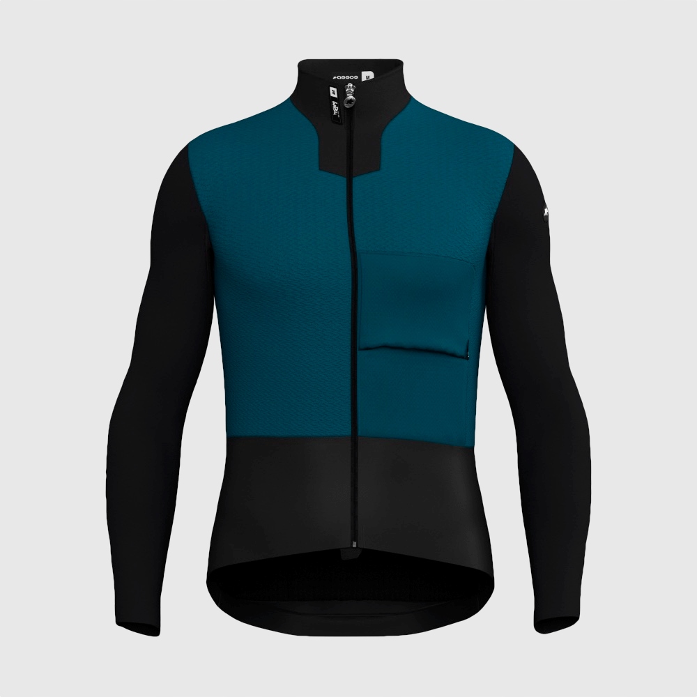 Pánská zimní bunda Assos Mille Gts S11 Petrol Blue 3XL