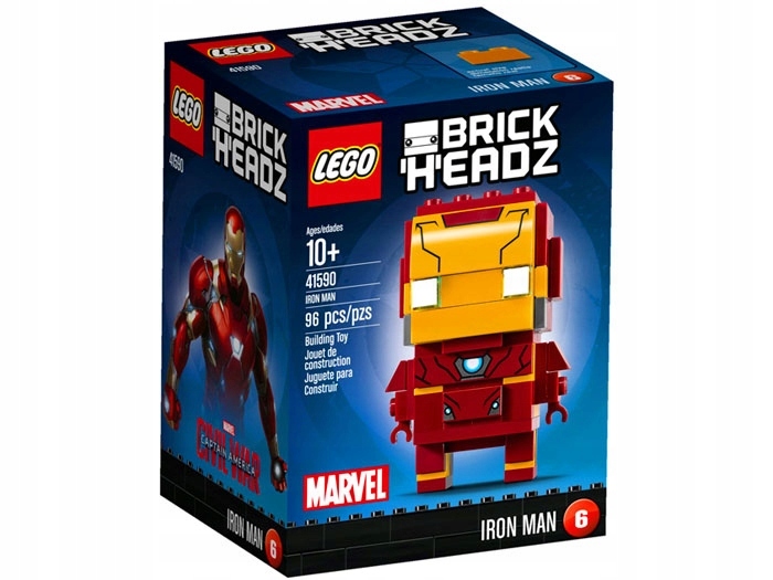 Lego BrickHeadz 41590 Iron Man 2017 Rok!