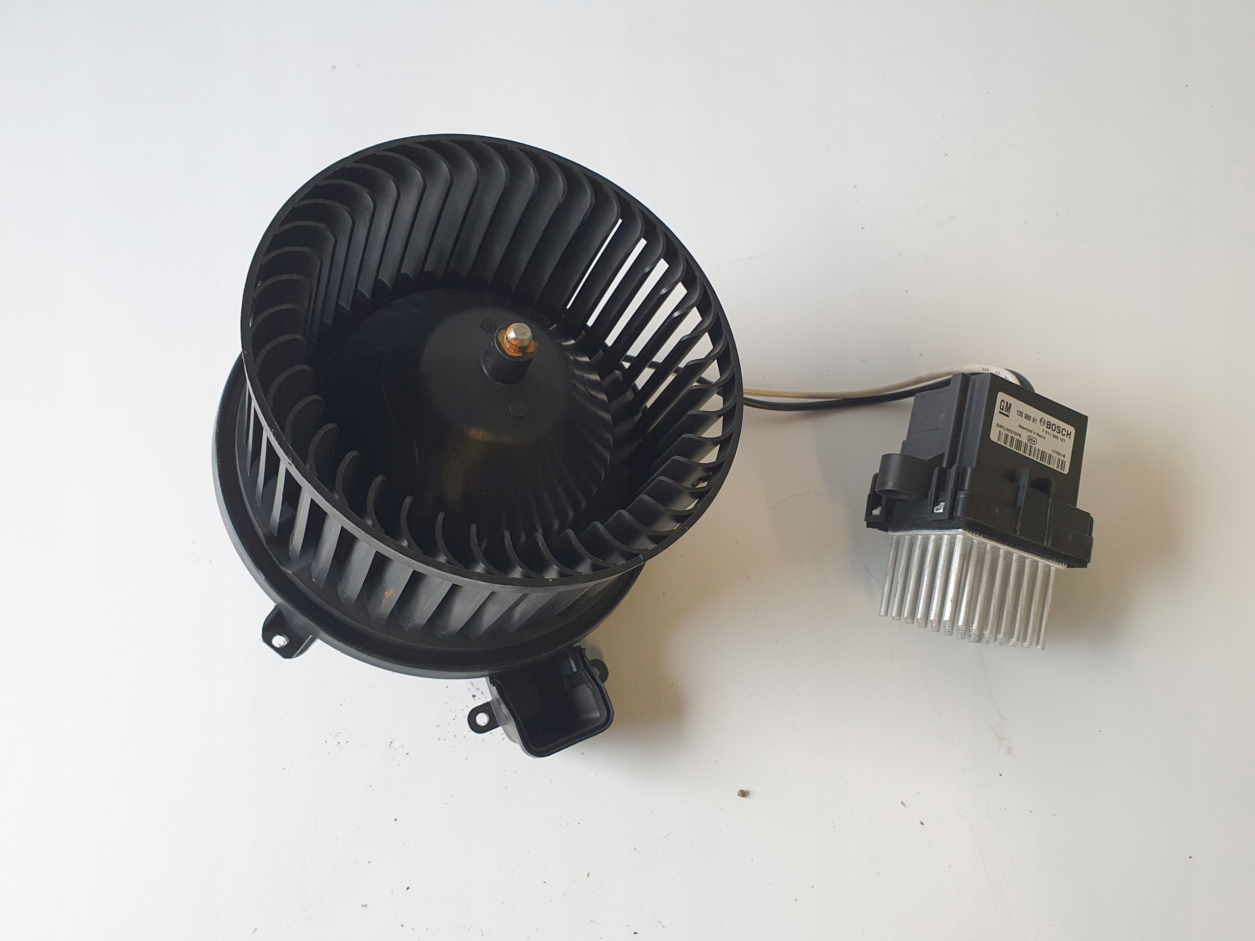 OPEL MERIVA B tOPENÍ ventilátor klími rezistor, reostat, regulátor