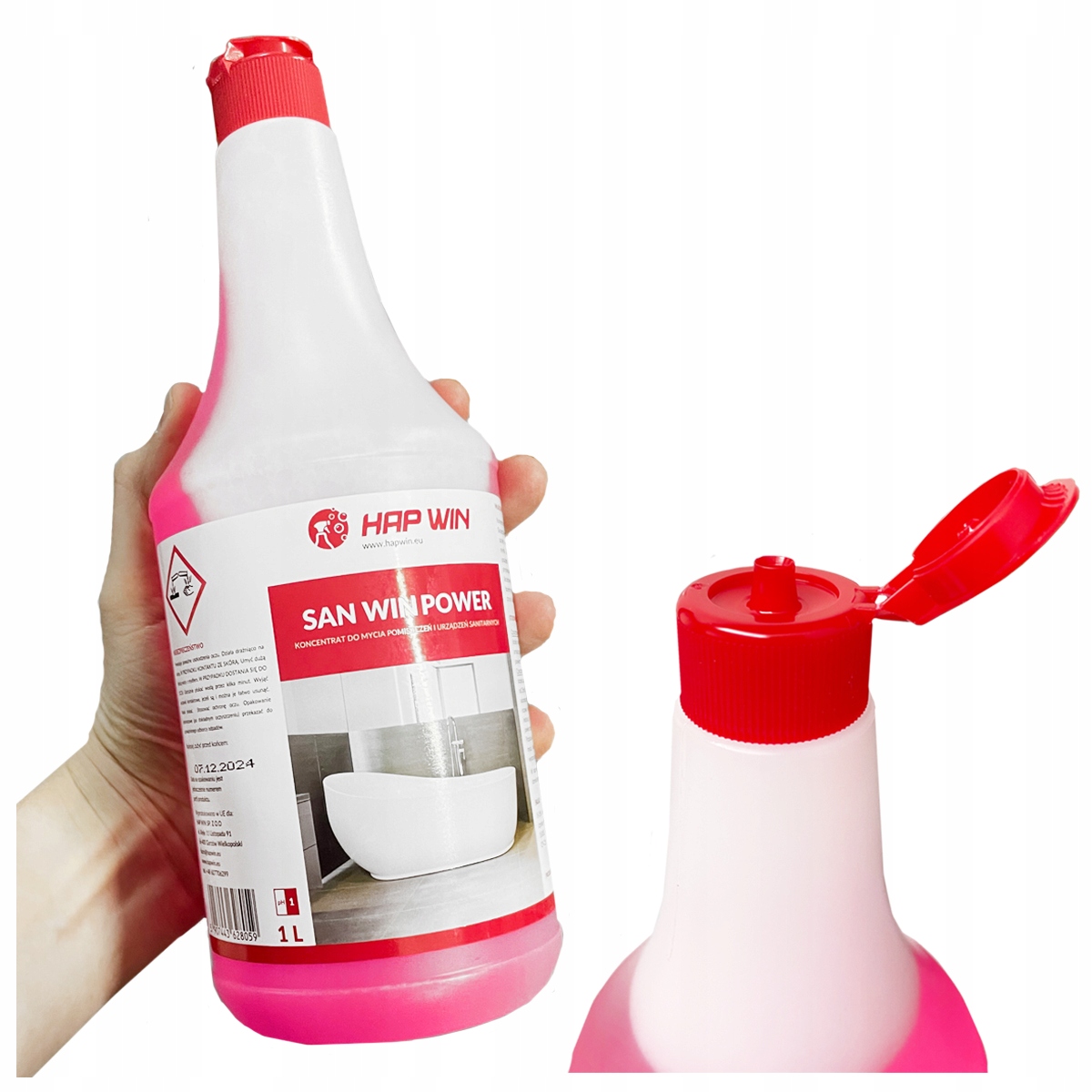 

Hap Win Środek Do Sanitariatów San Win Power 1L