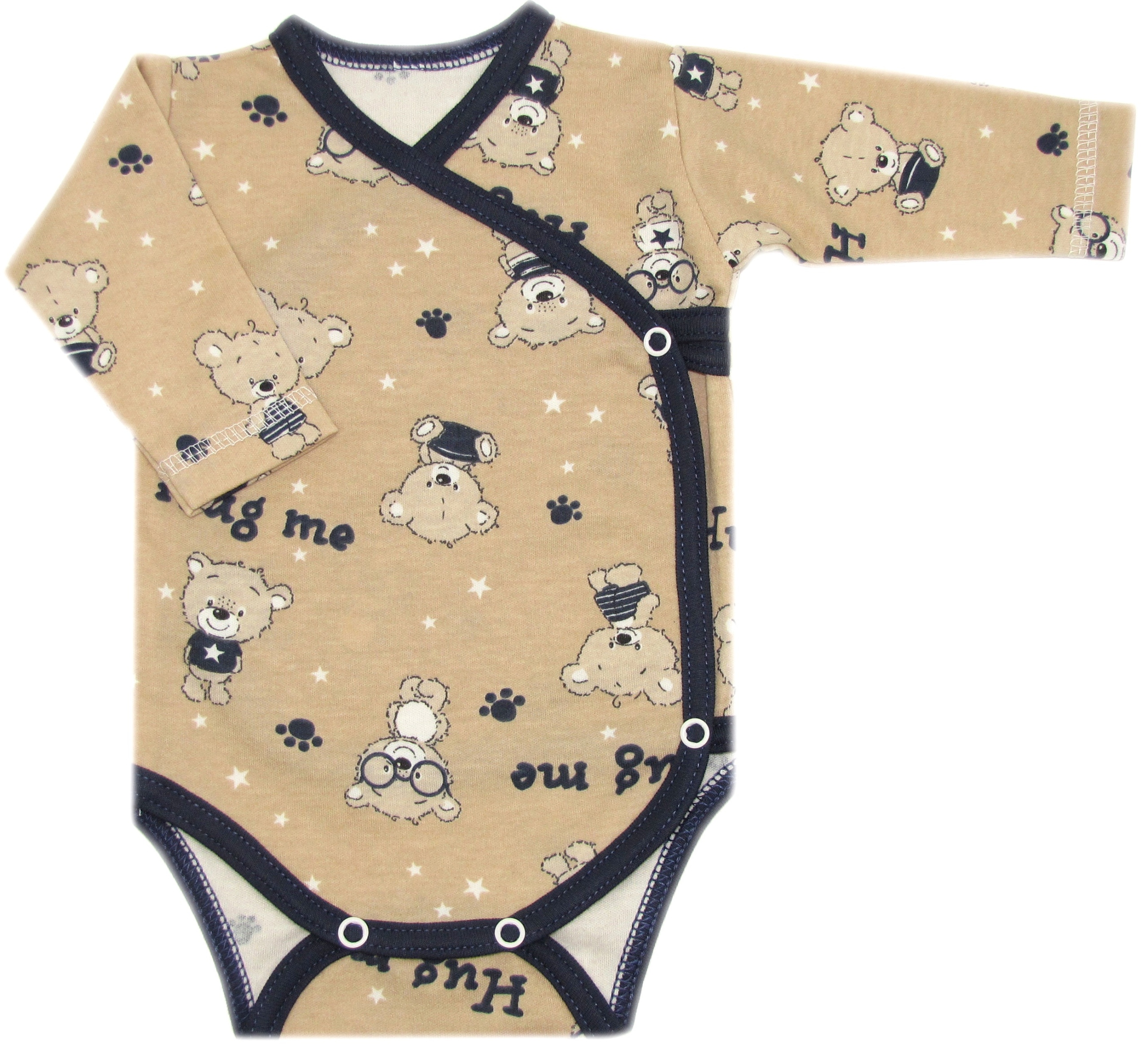 BODY KOPERTOWE Z DŁUGIM RĘKAWEM 56 BOHO BEAR /7g/